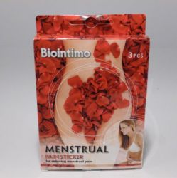 BioIntimo - ciepłe plastry na bóle menstruacyjne pakowane pojedynczo 3 szt