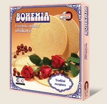 Spa wafle BOHEMIA orzechowe są wykonane według tradycyjnej receptury