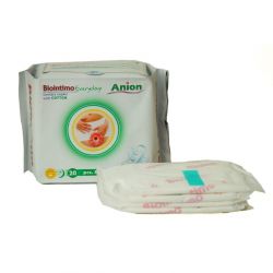 Podpaski higieniczne - wkladki á 20 szt Wkladki hygieniczne z paskiem anionowym BioIntimo Corporation