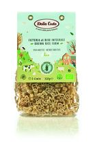 Ekologiczny makaron dla dzieci z mąki ryżowej razowej Zwierzęta hodowlane DALLA COSTA 250g