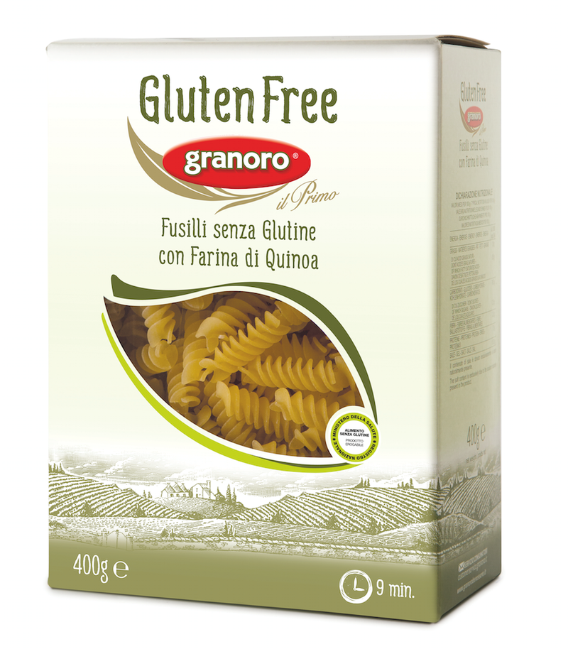 Fusilli bez Glutinus z Farina di Quinoa - spirale bezglutenowe GRANORO 400g Pastificio Granoro