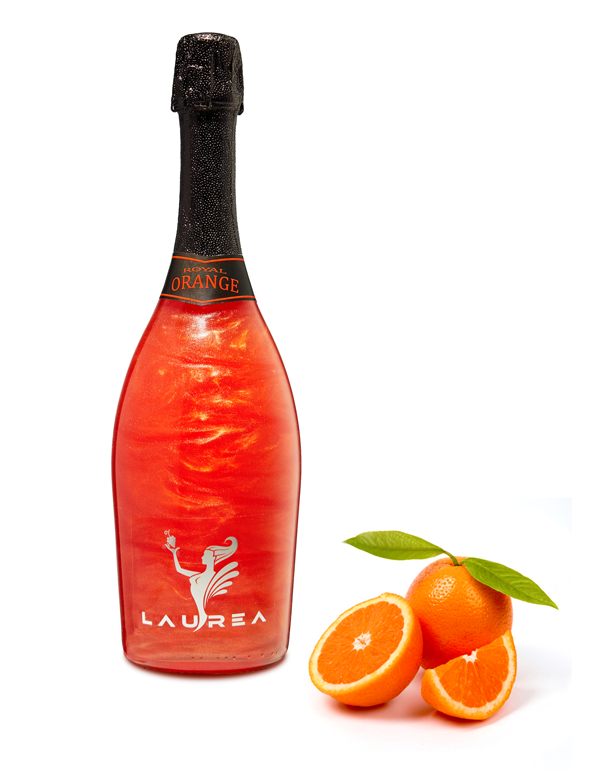 Royal Orange Spritz - Musujący napój alkoholowy w perłowej pomarańczy 0,75 L Laurea Company sro