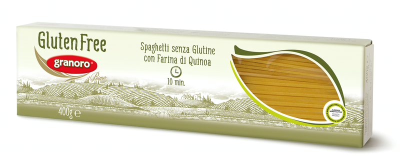 Spaghetti bez Glutinus z Farina di Quinoa bezglutenowe spaghetti GRANORO 400g Pastificio Granoro