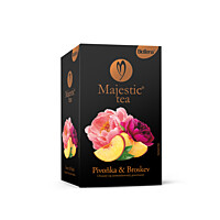 Biogena Majestic Tea Peony & Peach 20x2,5 g. Ekskluzywna herbata porcjowana owocowo.