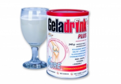 GELADRINK® PLUS - PURE - bez aromatów, bez barwników, bez cukrów i substancji słodzących, napój - 28 porcji dziennych