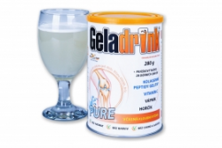 GELADRINK® - PURE - bez aromatów, bez barwników, bez cukrów i substancji słodzących, napój - 28 porcji dziennych